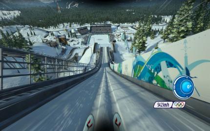 Beim Skispringen kommt es auf das richtige Timing und eine gute Balance an – im Trainingsmodus schnell erlernt.