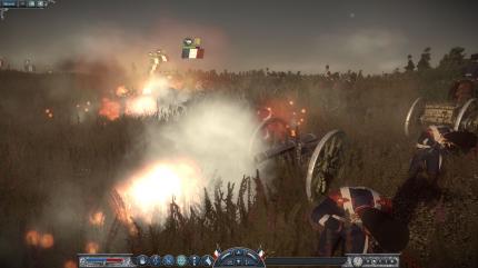 Artillerie ist noch wichtiger als in Empire und rafft ganze Kompanien dahin.
