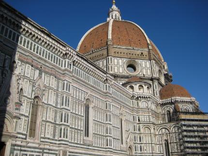 Der Dom Santa Maria del Fiore in Florenz. Seine Kuppel gilt als technische Meisterleistung der frühen Renaissance.
