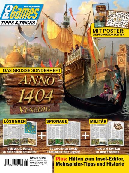 Das Anno 1404 Venedig-Sonderheft von PC Games, ab 17. März am Kiosk.