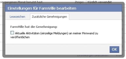 Ein Herz für Farmville-geplagte Nicht-Farmville-Spieler: Ersparen Sie Ihren Kontakten die Statusupdates und Geschenk-Anfragen.