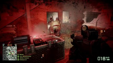 Der Spielverlauf von Bad Company 2 ist schneller als in den anderen Battlefield-Teilen. Sie müssen also schnell zwischen Feuermodi und Zielarten wechseln.