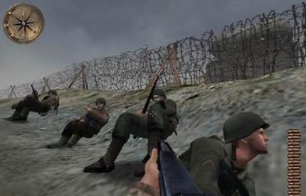 Den PC erobert die Medal of Honor-Serie erst mit Allied Assault. Spätere Episoden wie etwa Airborne (im Screenshot) kommen beim Publikum ungleich schlechter an.