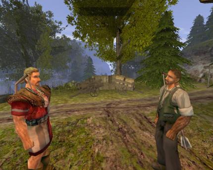 Nach dem Fall der in Gothic errichteten magischen Barriere fliehen die Gefangenen in Gothic 2 aus dem Minental. 