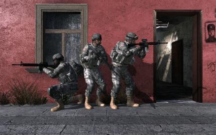 Training: 'Serious Games' entstanden im Rahmen der Überlegungen, wie man Spiele zum Vorbild nehmen könnte, um Lerninhalte zu vermitteln. Der Ego-Shooter America's Army ist hier wohl der bekannteste Vertreter. Jedoch spricht man bei Serious Games nicht von Gamification, da es sich um eigene Spiele handelt.