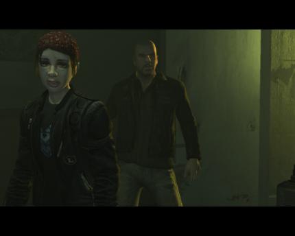 The Lost and Damned wird erschreckend realistisch, wenn sich die Geschichte der drogenabhängigen Ashley zuwendet. Die Hilflosigkeit von Johnny lässt Spieler mitleiden. 