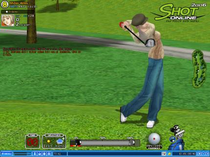 Shot Online ist Abwechslung für Hobby-Golfer.