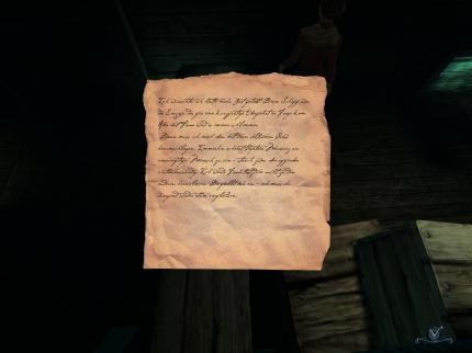 Anna findet Briefe und Tagebuchseiten der ehemaligen Besatzung. Doof: alle in derselben Handschrift.