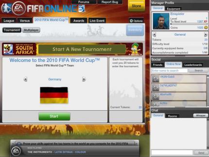 Die WM 2010 in Südafrika lässt sich im Vorfeld durchspielen.