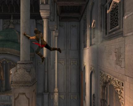 Der Held sucht sich selbstständig Halt, ähnlich wie in Assassin's Creed - das System funktioniert sehr gut und zeigt nur sehr selten verzeihliche Aussetzer.
