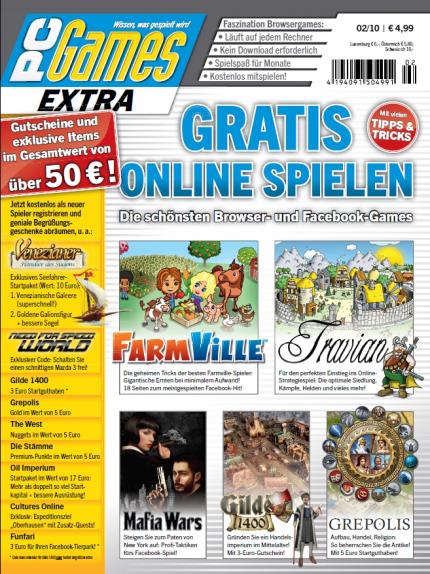 Das Sonderheft 'Gratis online spielen' kann im PC-Games-Shop nachbestellt werden.