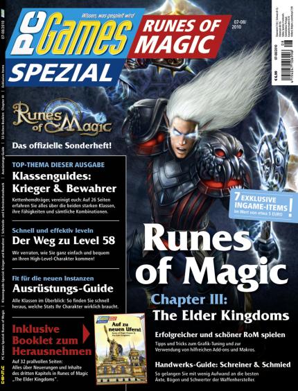 Das offizielle PC-Games-Magazin zu Runes of Magic erscheint alle zwei Monate.