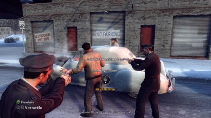 Erwischt einen die Polizei in Mafia 2, gibt es immer noch die Möglichkeit, Schmiergeld zu bezahlen.