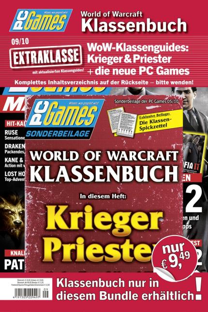 PC Games Extraklasse mit WoW-Klassenbuch Krieger/Priester