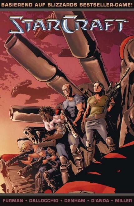 Jim Raynor, terranischer Held der StarCraft-Reihe, spielt im Comic kaum eine Rolle.