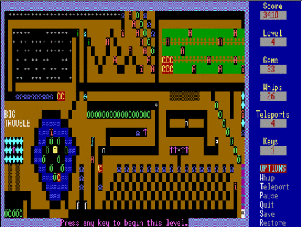 Mit Kingdom of Kroz etablierte Miller das Shareware-System.