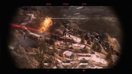 Typisches Bild für Medal of Honor: Sie sehen die Feinde kaum Angesicht zu Angesicht sondern dirigieren aus der Ferne einen Luftschlag auf die Stellung der Gegner. 
