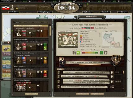 Diplomatie nimmt in Supremacy 1914 einen hohen Stellenwert ein. 