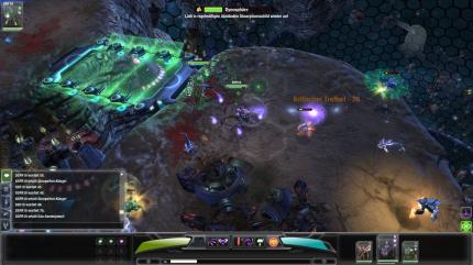 Wenn ihr Darkspore im Koop spielt, erscheinen an dieser Stelle die Helden eurer Mitspieler. So seht ihr schnell, wie es ihnen gerade geht und ob sie Hilfe brauchen.