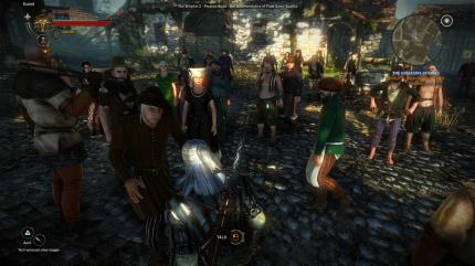 Passanten und NPCs sind deutlich abwechslungsreicher als im ersten The Witcher.