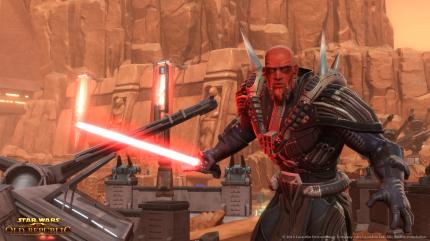 Die Rasse der Sith lebte schon vor der Ankunft der dunklen Jedi auf Korriban.