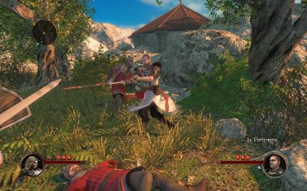 Das Abenteuer beginnt auf der grafisch nett umgesetzten Mittelmeerinsel. Was das Gameplay angeht, ist der als Tutorial aufgezogene Auftakt aber eher lahm. Grundsätzliche Probleme wie unsichtbare Wände oder Clipping-Fehler gibt es hier schon zuhauf.