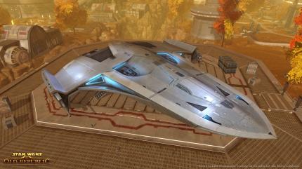 Die Phantom ist das Luxusschiff des imperialen Agenten. 
