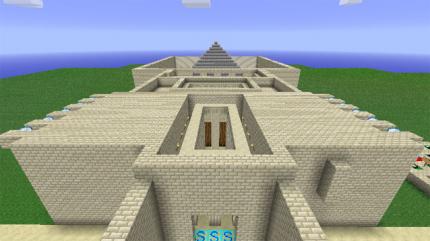 Die Minecraft-Adventure-Map 'The Tomb' bringt euch zu einer Grabstätte nach ägyptischem Vorbild.
