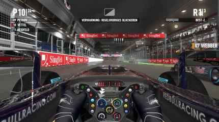 Koop-Freuden: In F1 2011 kann man die eine komplette Meisterschaft mit einem menschlichen Teamkollegen fahren.