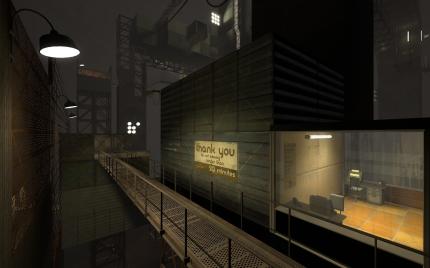 Die Portal 2-Mod Old Faithful bringt ein düsteres Design mit.