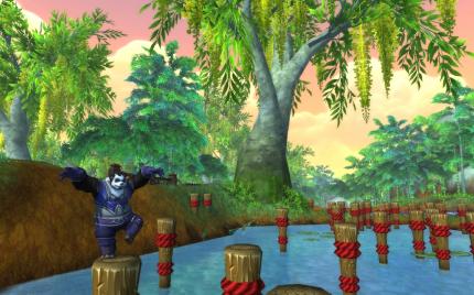 World of Warcraft: Mists of Pandaria - Das Startgebiet der Knuddelbären ist mit einem Pandaren-Mönch auf der Blizzcon 2011 spielbar. (13)