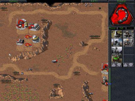 Zwei echte Echtzeitstrategie-Klassiker von Westwood: Sowohl Dune 2 als auch Command & Conquer (siehe Screenshot) warten auf eine moderne, adäquate Fortsetzung.