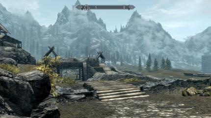 Weite Sicht: typisch für Skyrim