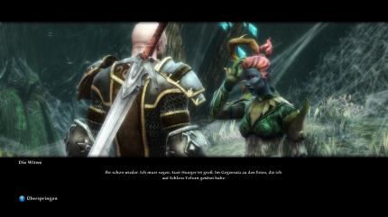 DIe Dialoge von Kingdoms of Amalur: Reckoning sind nicht schlecht, allerdings hapert es an der Präsentation. 