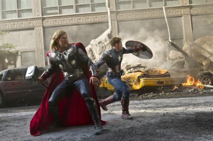 Szenen aus Marvel's The Avenger, aktuell in den deutschen Kinos. (82)