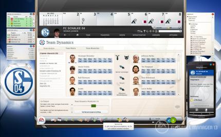 Fussball Manager 13: Team Dynamik ist eine der zahlreichen Neuerungen im Spiel. 