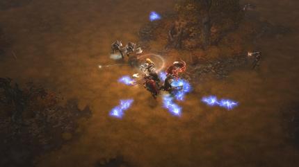 Wie bereits in Diablo 2 darf der Barbar im Stile eines 'Wirbelsturms' seine Gegner attackieren.