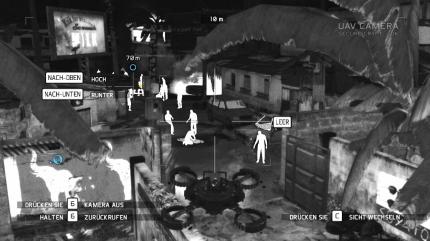Die Zukunfts-Technologien wie Radar-Granate, Unsichtbarkeits-Anzug, Magnet-Kamera oder Fernlenk-Drohne bereichern das Gameplay. 
