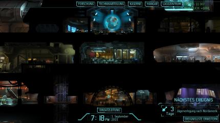 XCOM: Enemy Unknown - Hauptquartier.