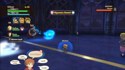 Shadar entzieht sich, durch Teleportation, unseren Nahkämpfern und setzt anschließend seine Zauber gegen uns ein.