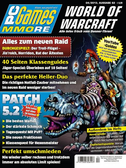 PC Games MMORE 4/13: Alles über WoW Patch 5.2 / Raid "Thron des Donners" / Die besten Heiler-Kombis