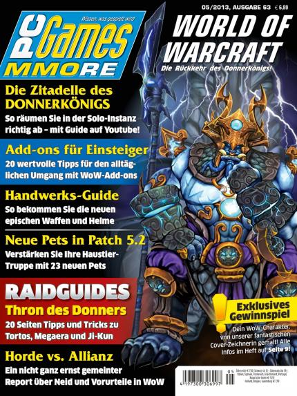 Ab 17. April beim Zeitschriftenhändler: die neue PC Games MMORE 5/13!