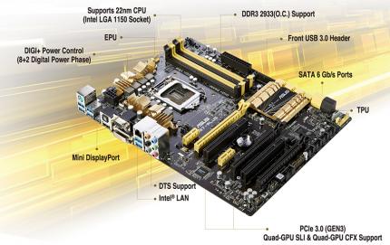 Asus Z87 Plus - 140 Euro