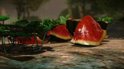 Pikmin 3 - Im Sammle Schätze-Modus der Pikmin 3-Missionen sammelt ihr schnell alle Früchte und besiegten Gegner ein.