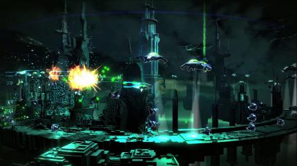 Der PS4-Launchtitel Resogun (2013) begeistert mit brillanten Effekten.