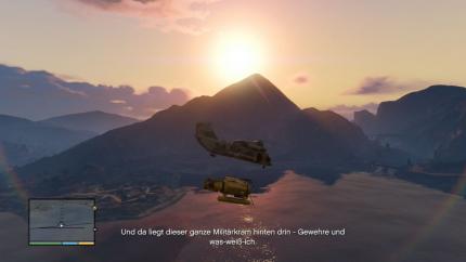 Sonnenuntergänge sind in GTA 5 ausnehmend hübsch; die Lichteffekte gehören zu den Stärken der Engine.