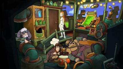 Goodbye Deponia knüpft ohne große Einführung an den Vorgänger an.