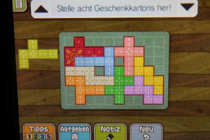 Professor Layton und das Vermächtnis von Aslant: Hier findet ihr die Lösung zu Rätsel 096: Leidiges Geschachtel.