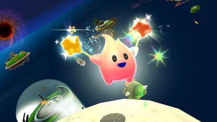 Freude: Auch dieser kleine Geselle vermittelt absolute Glückseligkeit. (Super Mario Galaxy) Wii-Version, Quelle: Gamespress / Nintendo.