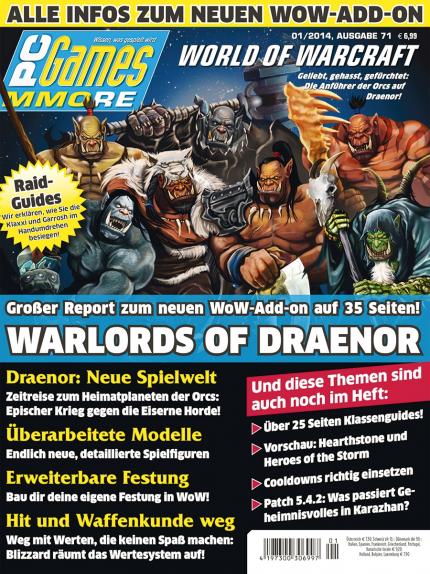Ab 18.12. überall dort, wo's Zeitschriften gibt: die neue MMORE!